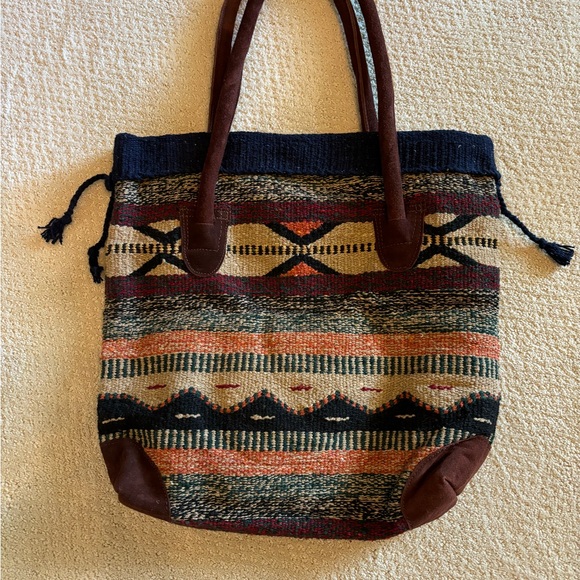 Southwest style blanket bag - Picture 3 of 4